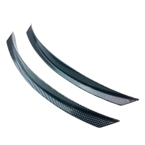 Protectores de guardabarros anticolisión con diseño de carbono para arcos