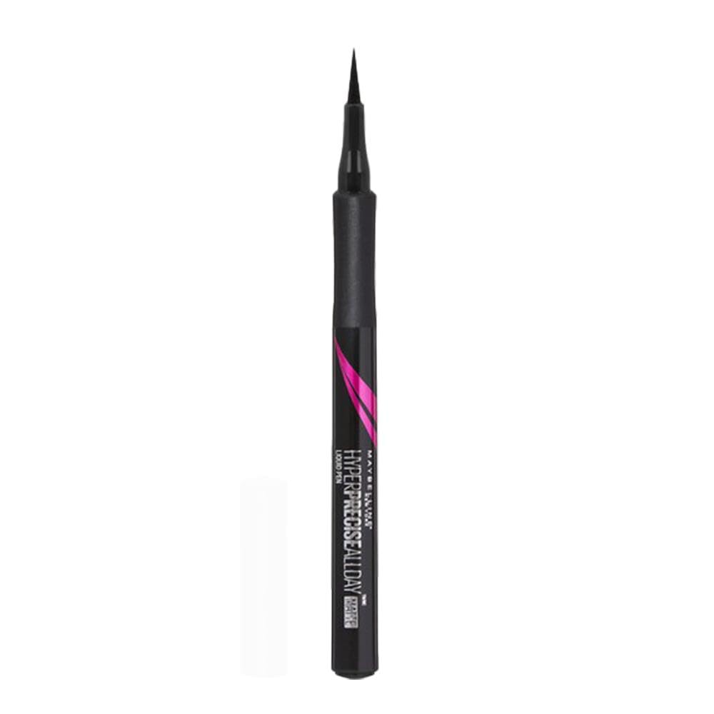 Maybelline New York Liquid Eyeliner, Long-lasting Precise Lines, Intense Colour, No Smudge and No Fading, Hyper Precise, Black Matte