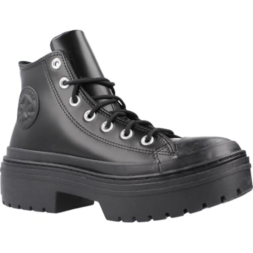 Baskets Converse CHUCK TAYLOR ALL STAR LUGGED HEEL LEATHER PLATFORM - vue 7