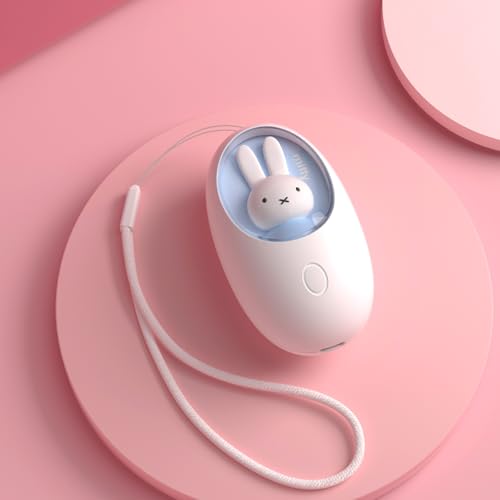 Miffy Hand Warmer Egg for Hand and Eye (Blue-White)