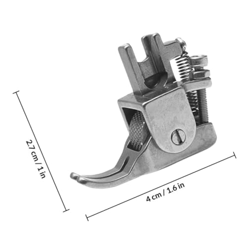 Pie prensatelas rodillo ajustable para máquina de coser miniatura 2