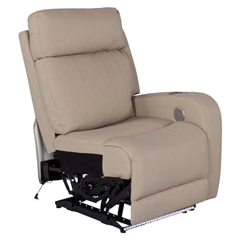 Thomas Payne® Seismic Series Luxury RV Theater Seating Recliner - Left Hand Configuration, Altoona – Remote Control Power Recline, Massage and Lumbar – Power Port Accessory Compatible – 2020134975 Cover