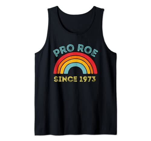 Pro Roe 1973 My Body My Choice Feminist Pro Choice Womens Tank Top