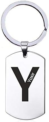MC Living Name Gift - Yasir - Stainless Steel Keychain