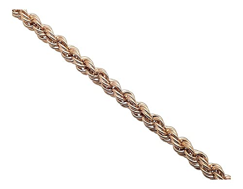 Verona Jewelers Gold chain Plated Stainless Steel chain 2-5MM Diamond Cut Twisted Style Rope Chain-Braided Chain,2