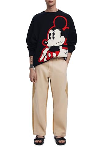 Desigual Men's Man Flat Knit Pullover4