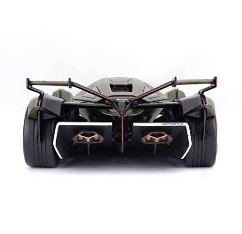 Maisto Modelo Diecast Lambo V12 Vision Gran Turismo Verde 1:18 miniatura 6