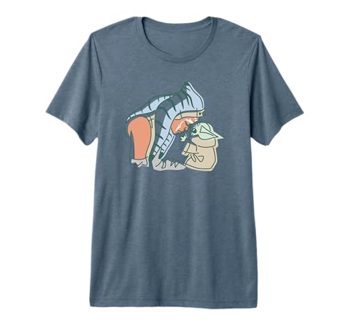 T-shirt Star Wars Grogu et Ahsoka Tano, l'idée cadeau idéale