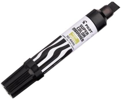 144 Pack Pilot Pen 43100 Jumbo Permanent Marker - Black (SC6600-BLK)