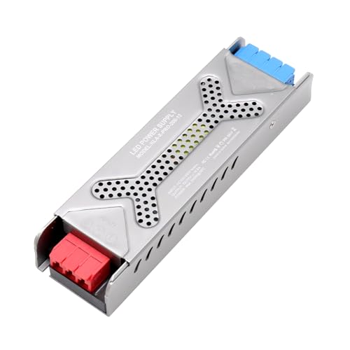 Image of 12V 200W Ultra Slim LED Power Supply Transformer | Quiet Low Volt Constant Voltage Driver Adapter Switching Converter for Strip Light CCTV Camera Security System