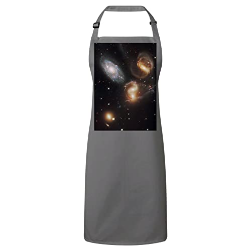Tablier cuisine gris galaxie univers espace le cadeau idéal pour chef