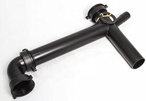 Miniatura 2 de Desagüe de fregadero de cocina para casa móvil para doble intestino con gancho para lavavajillas