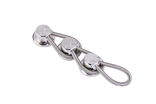 I-MART 12 Pcs Collar Extender, Collar Button Extenders, Extension for Men Dress Shirt Trouser Coat (Silver)