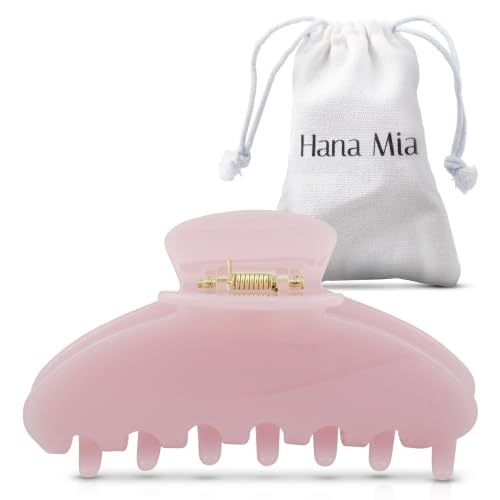 Large Luxury Pink Claw Clip 4 Inch (Single)