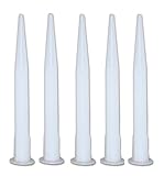 5 x Extended Extra Long 177mm Silicone Sealant Nozzles C3 Cartridge 290 310 ml