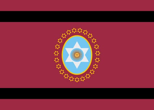 Drapeau de Salta XL format paysage de 2,16m² pour mât extérieur - 2