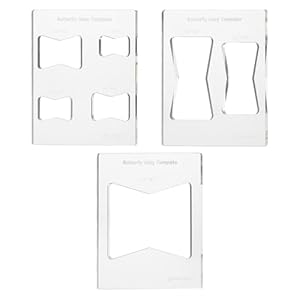 Shitafe Schmetterling Acrylvorlagen Set 3-teilig