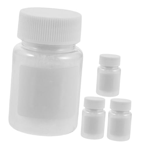 SUPVOX Luxurious 3mm Flocking Powder 4 Pack of Soft Poly Fiberfill for Crafts Toys Pillows and Dec