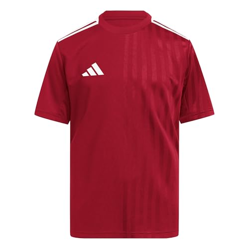 Image of adidas Unisex Kids Campeon25 Jersey Kids Shirt, Team Power red 2/White, 11-12 Years