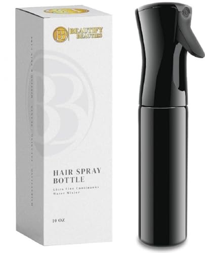 BeautifyBeauties Hair Spray Bottle – Ultra Fine Continuous Water Mister