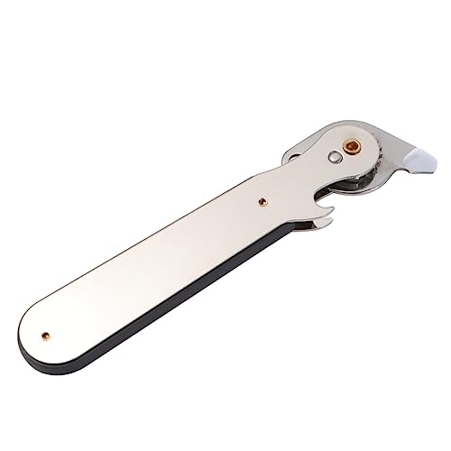 Ciieeo Abridor De Tapas Manual Abridor De Acero Inoxidable Abrebotellas Abrelatas Perforador De Latas