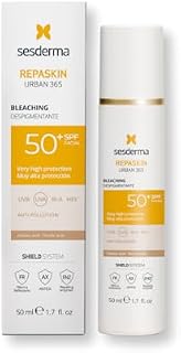 Sesderma Repaskin Urban 365 SPF 50+ Depigmentierung 50 ml – Sonnenschutz mit Depigmentierungsformel, reduziert und verhindert Hautflecken, schützt vor UVA-/UVB-Strahlen