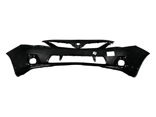 MBI AUTO - Primered, Front Bumper Cover Fascia for 2011-2013 Toyota Corolla S/XRS 11-13, TO1000373