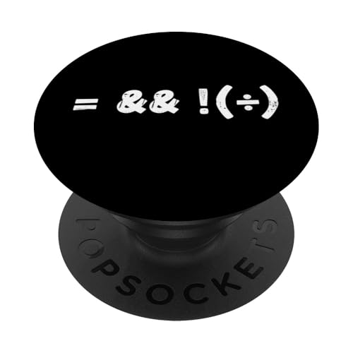 Equality is Better than Division Equal Rights Boolean Symbol PopSockets PopGrip Adhesivo