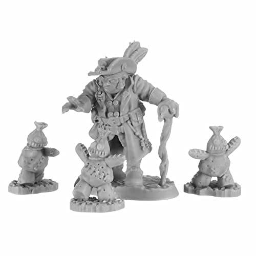 Reaper Hawthorne Krabbe and Poppets Miniature Figure 25mm Heroic Scale Bones USA Miniatures