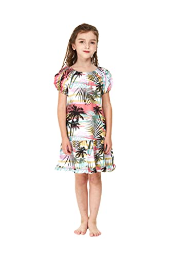 Image of Hawaii Hangover Family Matching Hawaiian Clothes, Neon Sunset Pink | Family Matching Hawaiian Clothes, Neon Sunset Pink, lightweight rayon, machine washable, tropical floral print, luaus