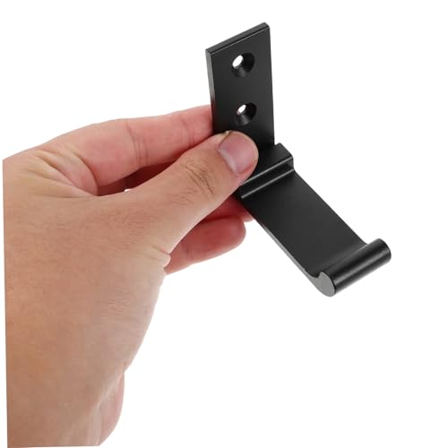 Crochets muraux pliables discrets au design moderne en aluminium argenté - 5