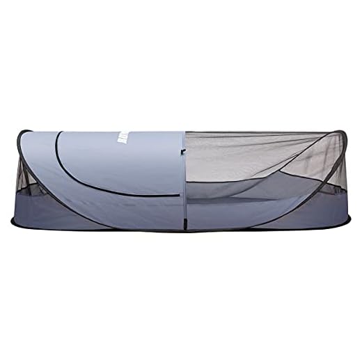 Single Portable Mosquito Net Tent, Pop UP Mosquito Tent for Camping Outdoor Travling Backyard, Self Standing Auto- Expanding