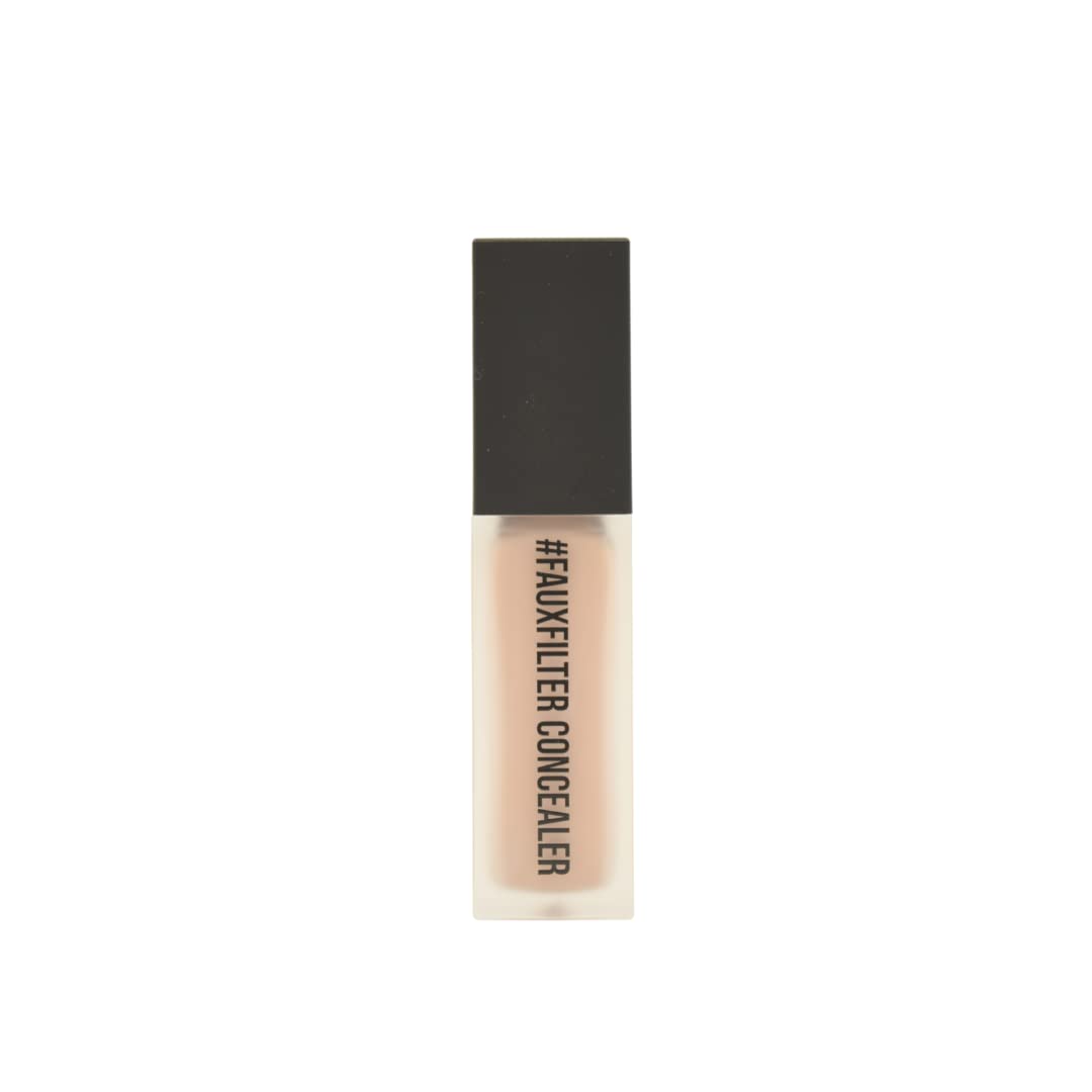 HUDA BEAUTY #FauxFilter Faltenfreier Korrekturroller mit modularer Abdeckung, leuchtend und matt, Joghurttropfen, 1,5 Beige
