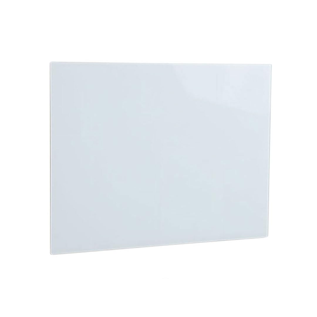 Danieli | Lavagna Magnetica da Parete in Vetro Bianca - Lavagna scrivibile, cancellabile e magnetica, perfetta da appendere in Ufficio - 90x120 centimetri