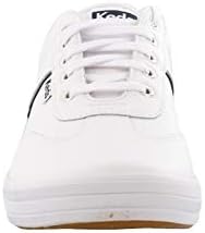 Keds Courty Core Lace Up, Sneaker Womens, White Leather, 6.5 Medium | Image 1