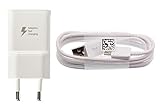 Speed-Planet Original Samsung BLITZ Ladegerät USB TYP-C Kabel Ladekabel Samsung Galaxy A5 2017 SM-A520F