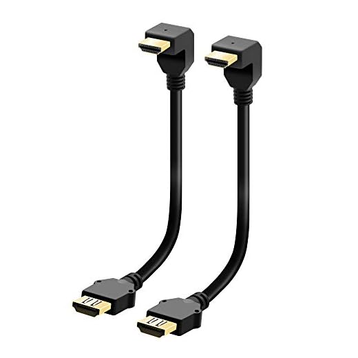 EZDIY-FAB 2-pack HDMI-kontaktadapter HDMI-förlängning guldpläterad omvandlare för Google Chrome Cast, Roku streaming stick- 20 cm/7,95 tum