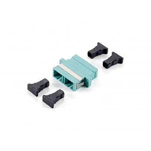 Equip 156143 Adaptateur de Fibres optiques SC Turquoise 12 pièce(s) - Adaptateurs de Fibres optiques (SC, Turquoise, Multimode, 34,7 mm, 9,4 mm, 33 mm)