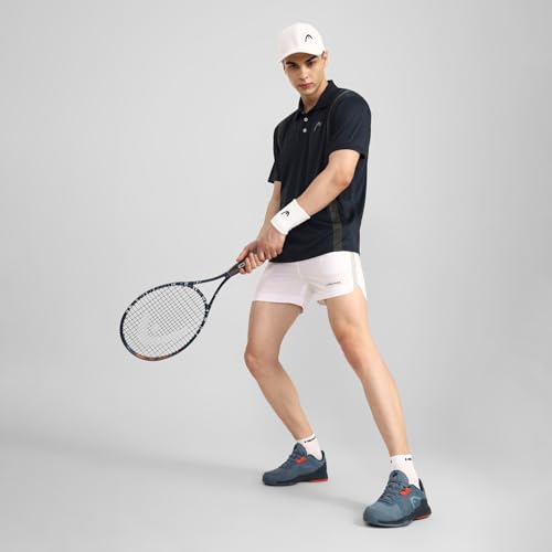 Image of Head HPS-1115 Badminton Shorts for Mens, Colour - White
