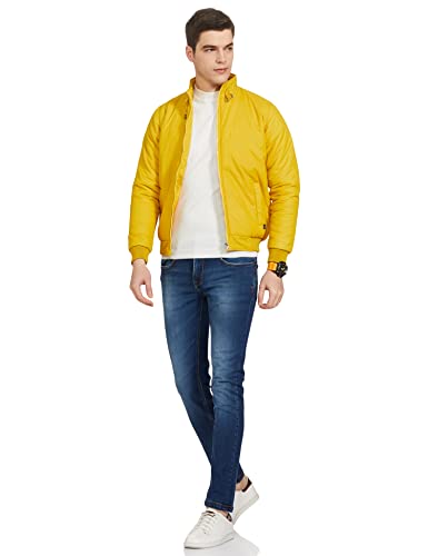 Image of Spykar Men's Polyester Standard Length Duffle Coat