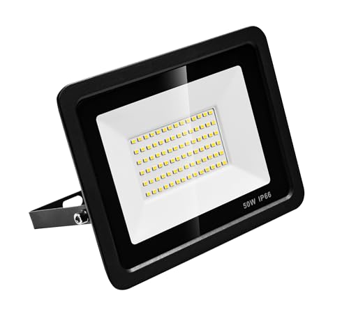 Projecteur LED 50W étanche IP66 pour sécuriser les zones sombres du garage et des accès
