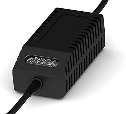 Amiga 500 PSU Modern Black US - Replacement Amiga 500 Power Supply, US Plug