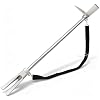 36 Inch Halligan Tool with Shoulder Straps, 45 Gauge Steel Forged Halligan Bar Breaching Demolition Tools, for Firefighters and Emergency