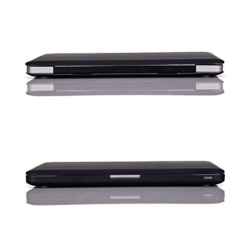 RUBAN Hard Shell Case for Apple MacBook Pro 13in 2009 2010 2011 20012 A1278 - Black