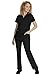 Healing Hands Scrub Top for Women with 3 Pockets and Easy Care, 2-Way Stretch Fabric 2278, S, Black