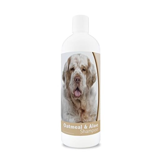 Healthy Breeds Clumber Spaniel Oatmeal Shampoo with Aloe 16 oz