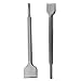 LDEXIN 2Pcs SDS Plus Chisel 1.57 Inch Wide for Tile Removal Chisel Tool Concrete Masonry Stone, 10 Inch (250mm) Long