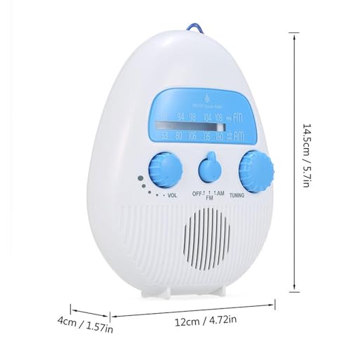 Radio AM FM portable robuste aux finitions soignées et son clair - 4