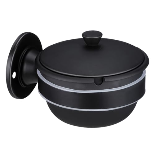 Cenicero de pared extraíble, para baño, inodoro, pasillo, cocina, hotel, oficina, color