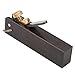 HURRISE Manual Wood Planer, Mini Ebony Plane High Speed Steel Ebony Combined Plane Set Woodworking Plane Carpenter DIY Cable-line Wood Arc Bottom Cutting Tool for Wood Handmade Lovers